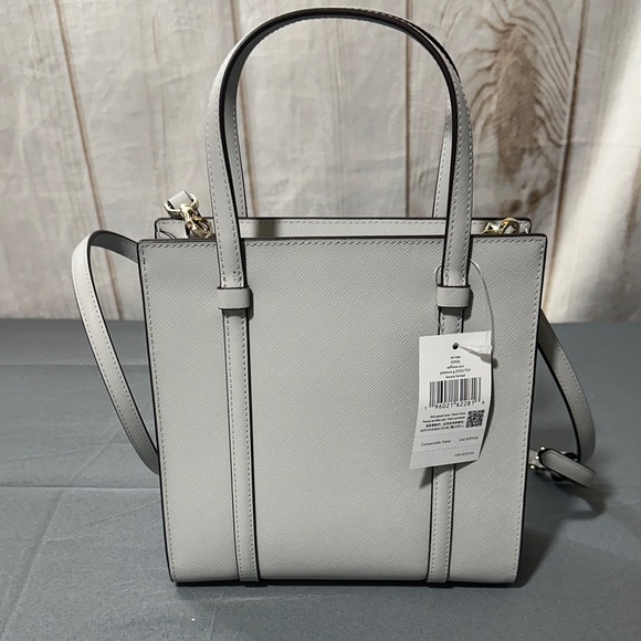 Kate Spade “Kenzie” Satchel Light Gray NWT - Picture 5 of 12